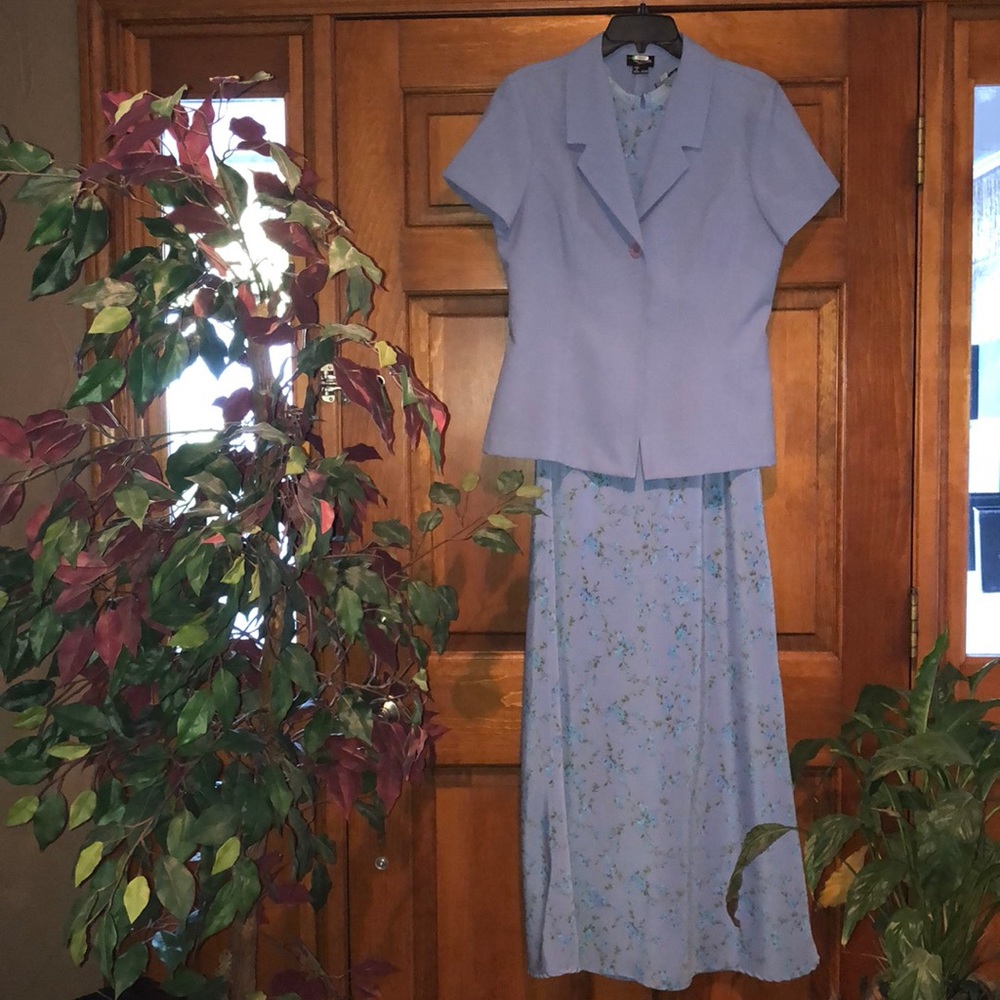 👗 MAXI DRESS Sz 13/14 MY MICHELLE 2 PC EUC